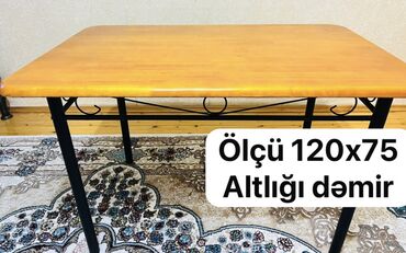 белый рабочий стол: Qonaq masası, Açılmayan, Taxta, Dördbucaq masa