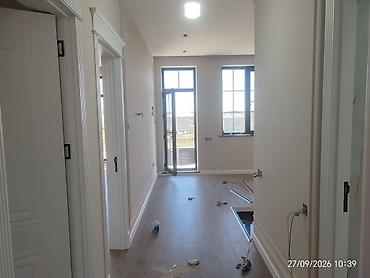 Напольные работы: Parket döşəmə xidməti – balıqquyruğu (herringbone) və düz xətt dizaynı — 3