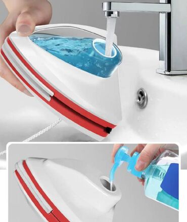 Уборочный инвентарь: Стеклоочиститель 5-25мм Вам не нужно распылять стекло вручную — 7