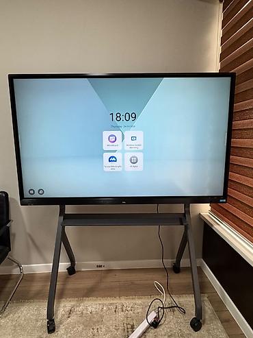 англис тили 7 класс электронный китеп: Интерактивная панель TCL IFP75V50E (серия M2) на мобильной стойке - — 1