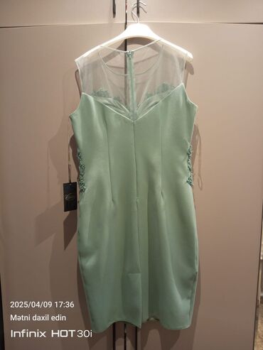 Qadın geyimləri: Ziyafət donu, Maksi, Massimo Dutti, XL (EU 42)