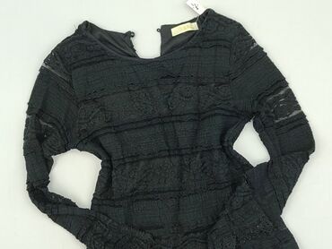 ażurowe czarne bluzki: Bluzka damska, rozmiar S