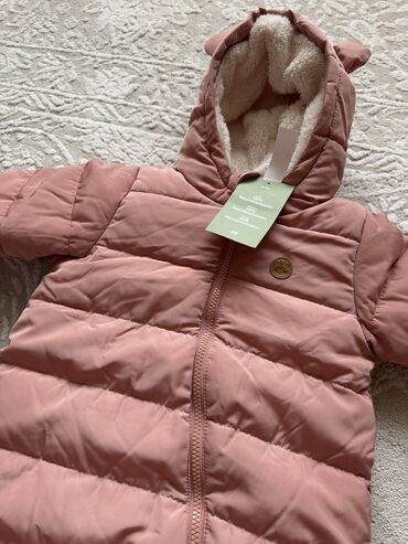 одежда гномика: Новый комбинезон зимний с капюшоном ушками H&M 6-9 месяцев цена