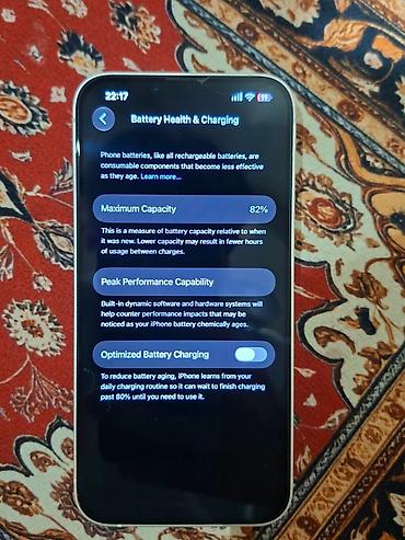 tablet 2 el: IPhone 13, 128 GB, Ağ, Face ID — 9