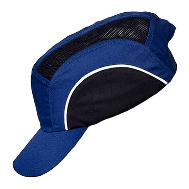 Маски, очки: Каскетка защитная ЛЮКС синяя КАС301 Каскетка-бейсболка защитная