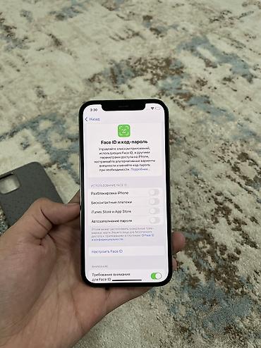 Apple iPhone: IPhone 12 Pro, Б/у, 256 ГБ, Графит, Защитное стекло, Чехол, Кабель, 77 % — 5