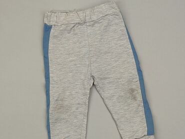 jasno szare legginsy: Sweatpants, 6-9 months, condition - Good