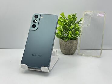 телефон филипис: Samsung Galaxy S22, Б/у, 128 ГБ, цвет - Синий, 2 SIM