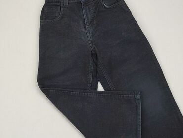 jeansy mickey mouse: Spodnie jeansowe, Marks & Spencer, 5-6 lat, 110/116, stan - Dobry
