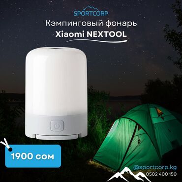 Другое для спорта и отдыха: Кэмпинговый фонарь + мини power bank (5000mah) Nextool от Xiaomi