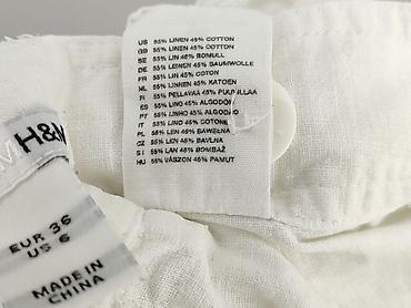 lenary cena: H&M, Spodnie materiałowe damskie, rozmiar S — 5