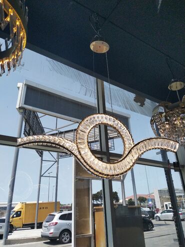 listurlar: Çılçıraq, 10 və daha çox lampa, Xrustal