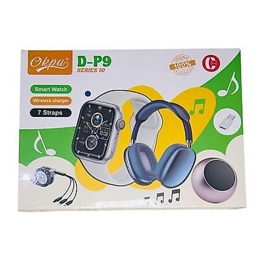 vozol 6 k: OKPU D-P9 smart saat və aksesuar dəsti Qutu məzmunu: - D-P9 smart — 5