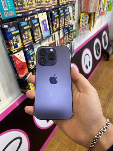 poco x6 pro qiymeti: IPhone 14 Pro, 128 GB, Deep Purple