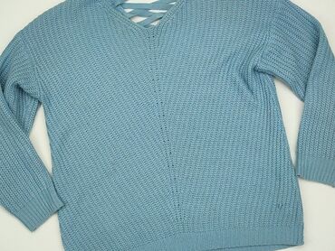 turkusowy t shirty damskie: Sweter, Beloved, S, stan - Dobry