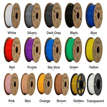 pla filament: KINGROON PETG 3D printer filamentləri - Material: PETG (Polyethylene — 3