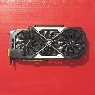 Видеокарта для ПК, Б/у, Gigabyte, GeForce GTX, 8 ГБ