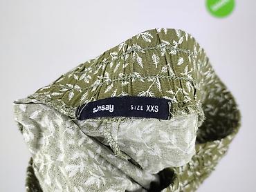 szorty c: Sinsay, Spodnie materiałowe damskie, rozmiar 2XS — 4