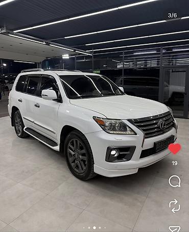 Lexus LX: 2013 г., 5.7 л, Бензин, Внедорожник
