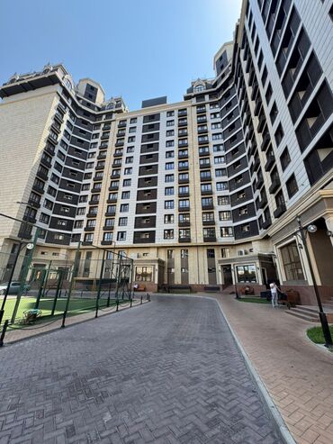 сдается 2 комнатная квартира в джале: 2 комнаты, 72 м², Элитка, 13 этаж, Евроремонт