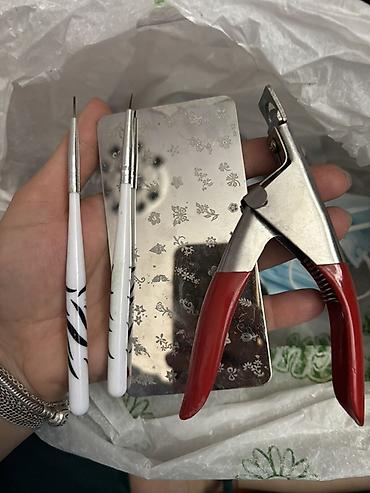 Manikür, pedikür aparatları: Manikür üçün avadanlıq və bəzək seti - Elektrikli dırnaq frezi — 15