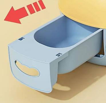 Xəstələr üçün unitazlar: Uşaq tualet qabı – pingvin dizaynlı, ergonomik oturacaqla - Material — 3