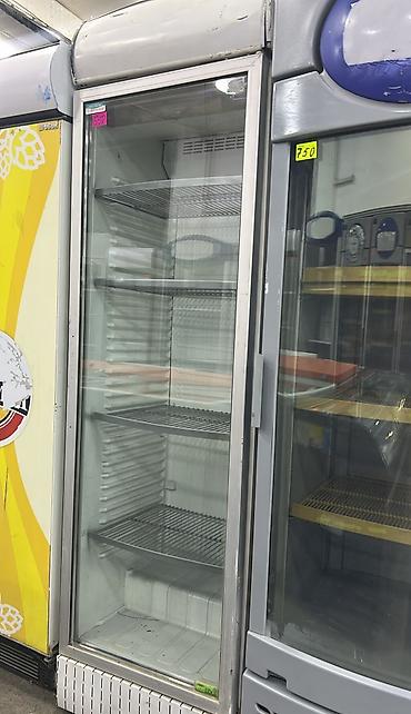 Şüşə qapılı ticarət soyuducusu - Şaquli vitrin tipli, tək qapı -