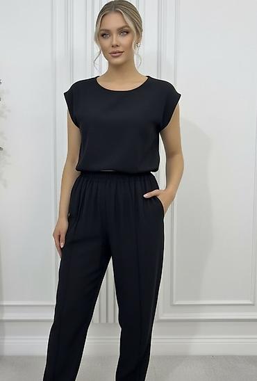 z176 paint code: Ženski komplet – bluza bez rukava i pantalone sa visokim strukom 2500 — 1