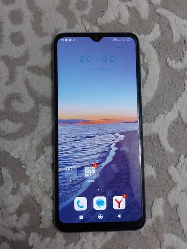 продаю телефон новый: Redmi, Redmi 10C, Колдонулган, 128 ГБ, түсү - Көк, 2 SIM