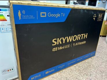 тефаль чайник цена: Телевизор Mini LED Skyworth 55X85G с экраном 55” обладает качественным