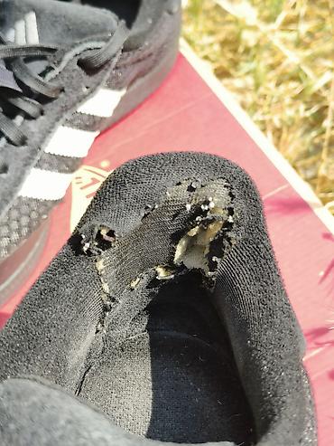 обувь с подогревом: Мужские кроссовки, 42.5, Adidas, Б/у, цвет - Черный — 5