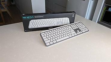 mx keys: Клавиатура, Logitech, Мембранная, Bluetooth, Проводное подключение, Размер: 100% — 4