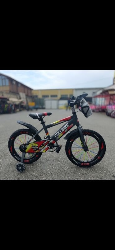 Uşaq velosipedləri: Yeni Dörd təkərli Uşaq velosipedi 12", sürətlərin sayı: 1, Ünvandan götürmə, Ödənişli çatdırılma, Rayonlara çatdırılma — 8