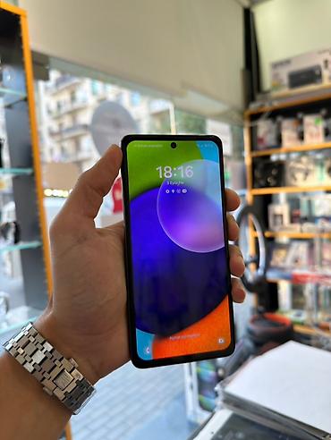 samsung a52 adapter: Samsung Galaxy A52, 128 GB, rəng - Qara — 2