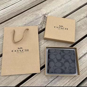 soft shell: Кошелек, Coach, Мужские, Новый — 1