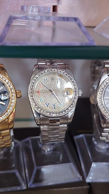 Aksesuarlar: Məhsul: Klassik üslubda kişi/qadın qol saatları (Rolex tərzində — 4