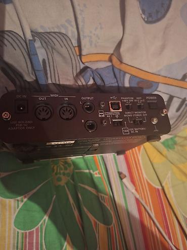 mikrofon sm58: Roland duo capture ex ses karti qesey ses kartidi preamp eladi bu ses — 3