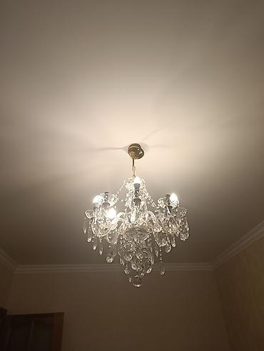 Ev üçün dekor: Çılçıraq, 8 lampa, Xrustal — 2