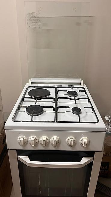 Комбинированная плита, Beko, Б/у, Напольная, Механическая, Полная оплата at lalafo.kg Комбинированная плита, Beko, Б/у, Напольная, Механическая, Полная оплата