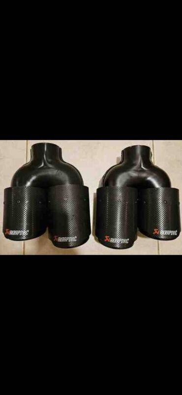 Digər aksesuarlar: Akrapovic səsboğucu başlığı yenidir Vinil deyil 90 MM ölçüdə 2 cütü
