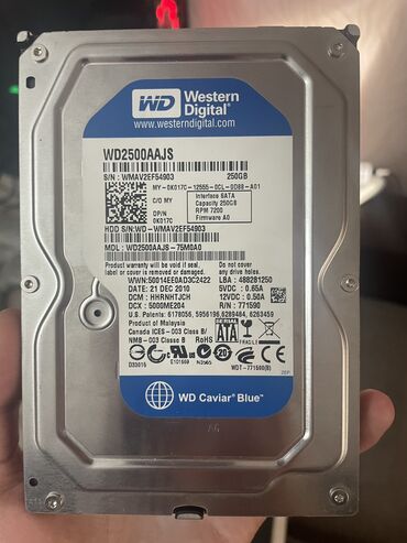 диск для пк: Накопитель, Б/у, Western Digital (WD), HDD, 256 ГБ, 3.5", Для ПК