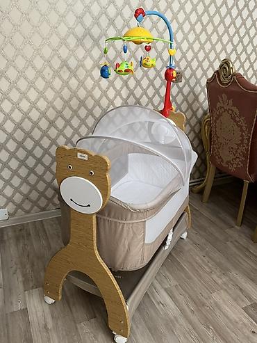 usaq manejleri instagram: Uşaq beşiyi və asılqan oyunçaq dəsti - Yan tərəfləri ağ nəfəsalan — 3