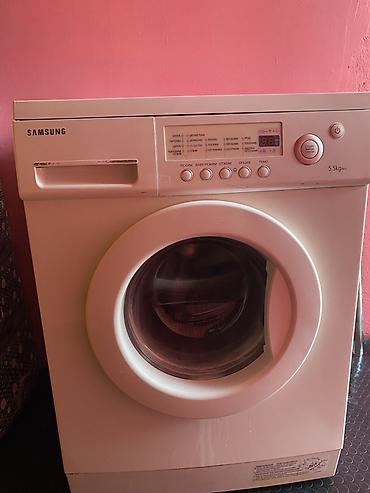 Paltaryuyan maşın Samsung, 5 kq, Təmirə ehtiyacı var, Avtomat, Qurutmasız