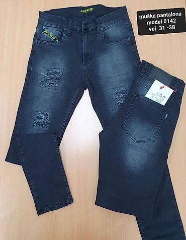 Farmerke: Muške farmerke – više modela i pranja - Kroj: klasičan/slim sa ravnom — 5