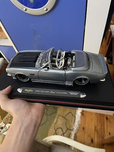 klas 6: Chevrolet, 1968 il, 1:18, Dəmir, Pulsuz çatdırılma — 2