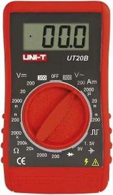 Multimetri: UNI-T UT20B digitalni multimetar Kompaktan ručni instrument za — 4
