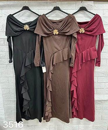 svecane haljine za svadbe: Fa, Elegantna večernja haljina – model 3516 - Duga haljina sa — 2