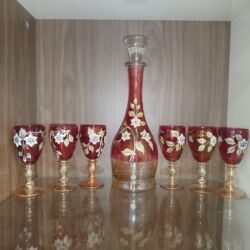 caxir qabi: Rəng - Qırmızı, Şüşə, 7