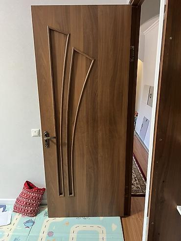 кресла лофт: Межкомнатная дверь, Б/у, Глухие, Одностворчатая, Деревянная, Распашная, Лофт, цвет - Коричневый — 2