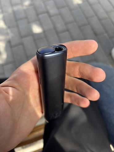 Qəlyanlar və tütün qızdırıcıları: IQOS (isitmə sistemli tütün cihazı) – qara/metallik rəng — 2
